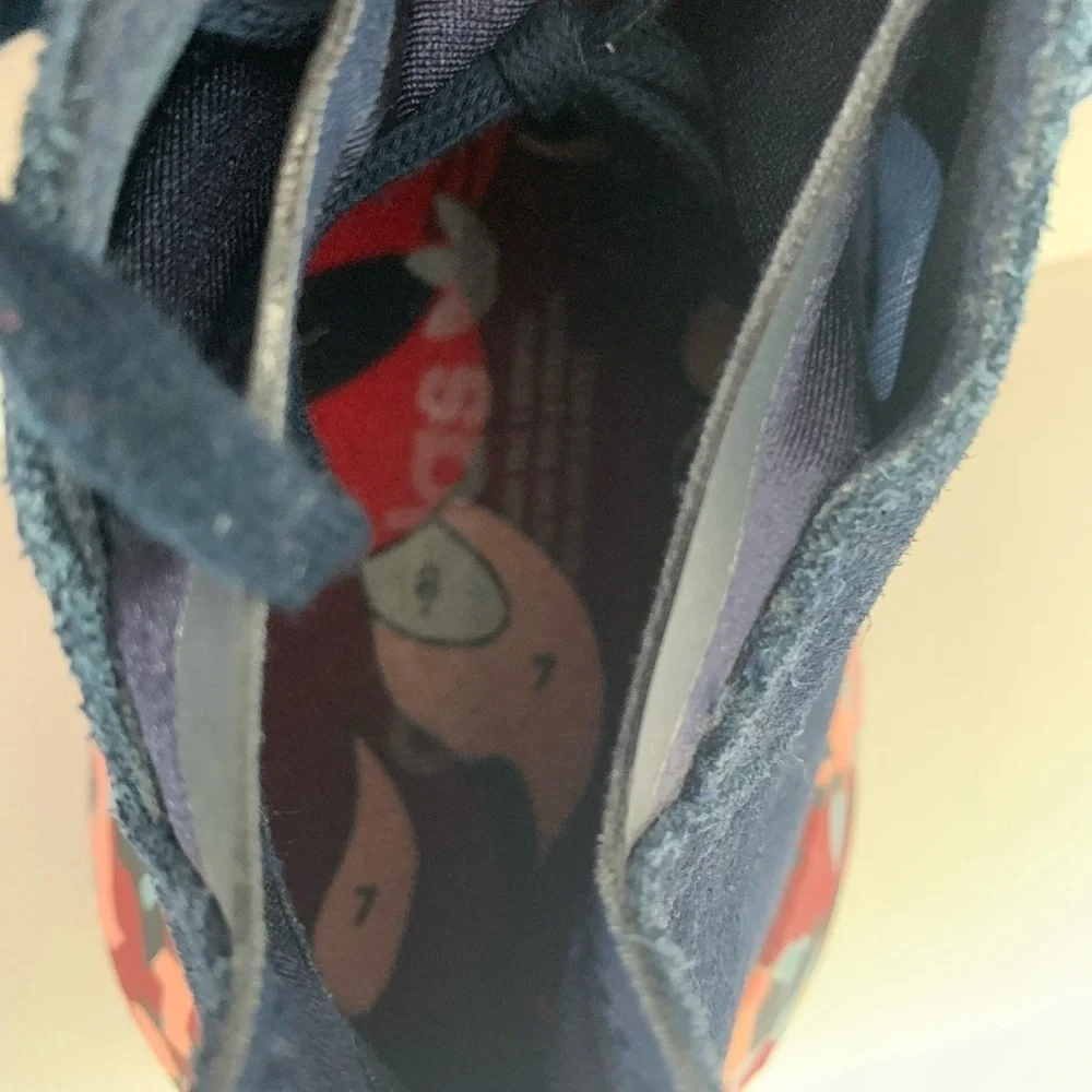 Adidas Tubular Womens Size 8.5 Navy Blue Walking Athletic Running Shoes Sneakers